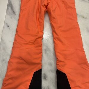 KJUS Bright Orange Snow Pants youth 164/ 14us